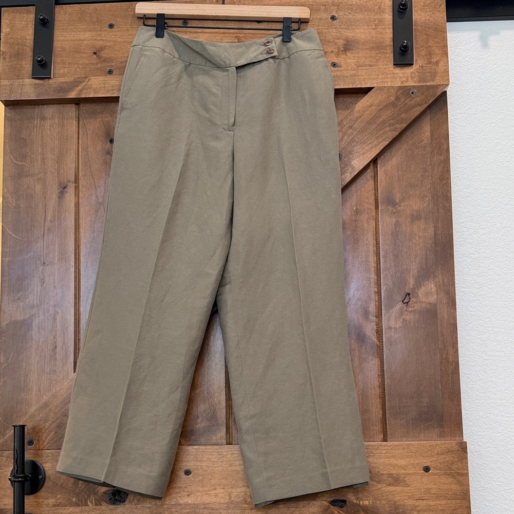 Talbots Wide-Leg Trousers Size 10